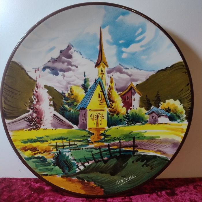 Декоративная настенная тарелка Германия 23 см диаметр