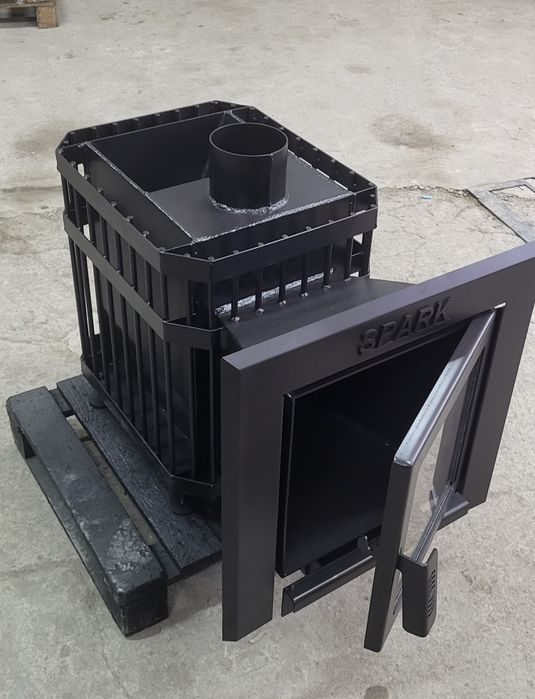 Піч для бані, буржуйка, котел.