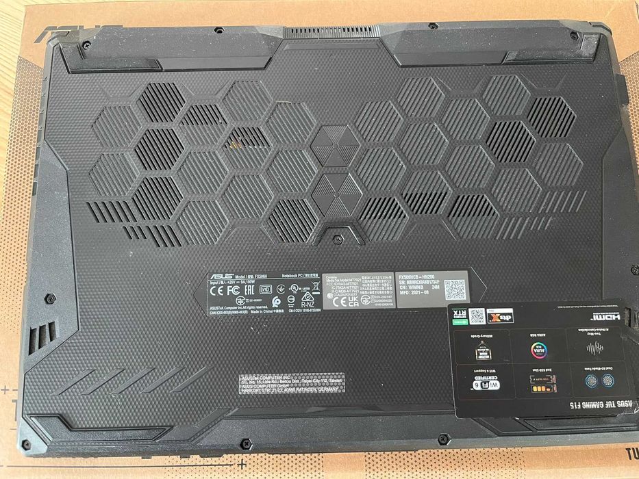 Laptop  ASUS TUF F15 FX506H