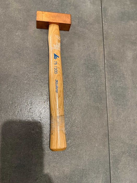 Młotek miedziany 500g nowy