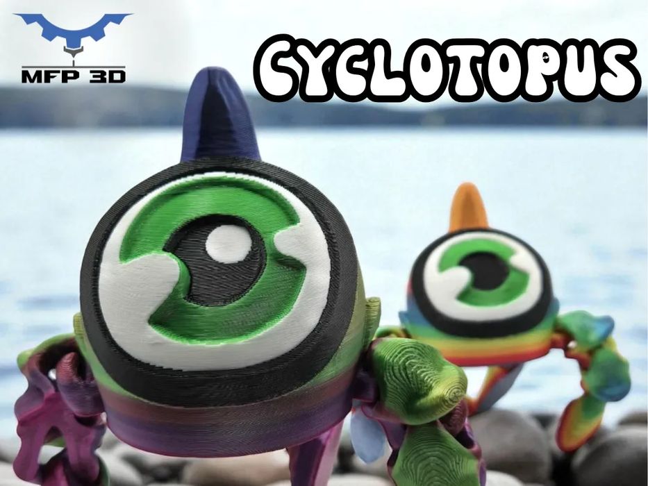 Brinquedo Plastico Fidget Cyclotopus