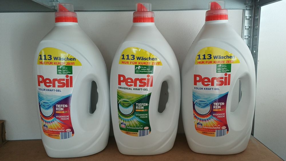 Zele Persil do prania.