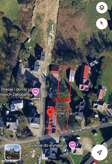 Zakopane – działka budowlana 753 m² | Króle | Harenda