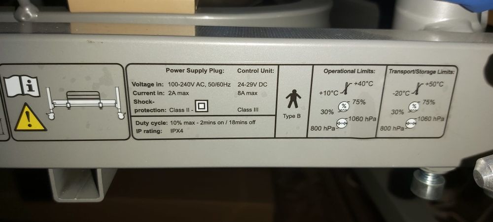 Łóżko ortopedyczne REHABED