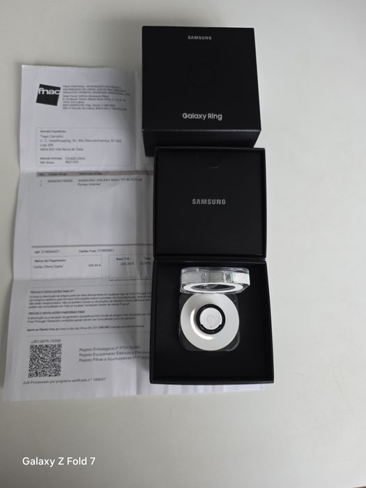 Samsung Watch Ring tamanho 8 Anel inteligente