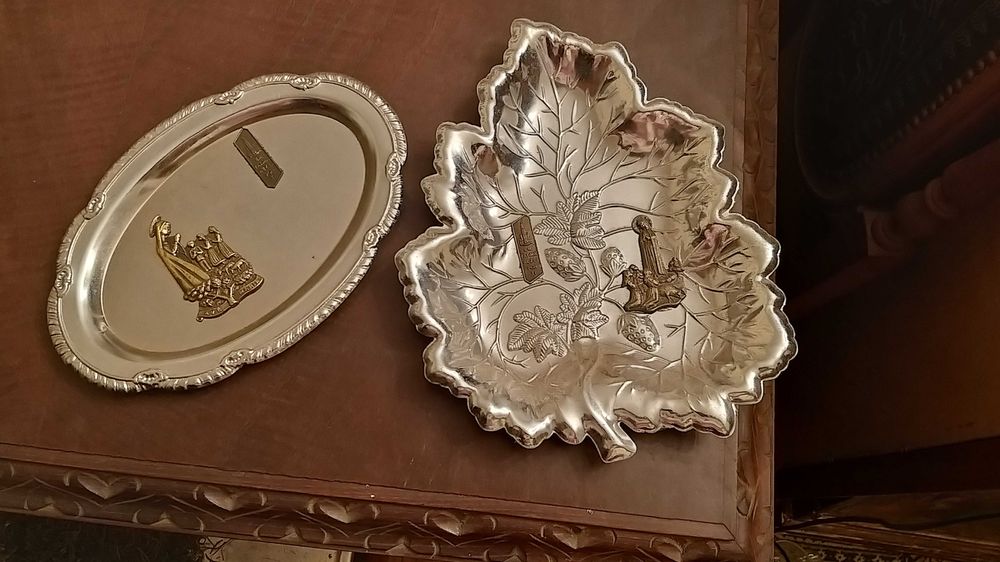 salva ou bandeja Nossa Senhora Fátima