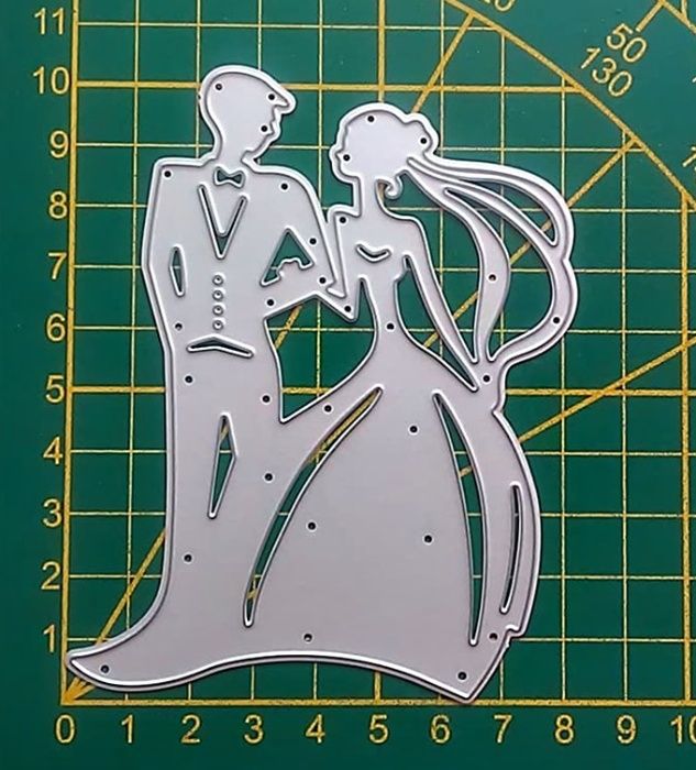 Wykrojnik PARA MŁODA Ślub/wesele (030)