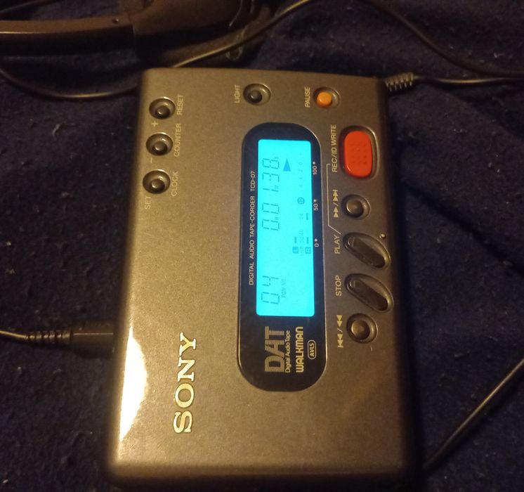 Sony Dat Walkman tcd-d7 sprawny z akcesoriami Gorzów