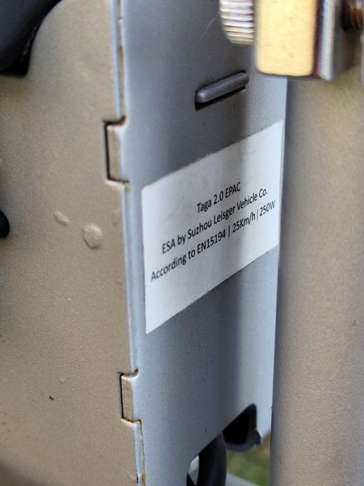 Trójkołowy rower do przewozu dzieci elektryczny Taga 2.0 EPAC