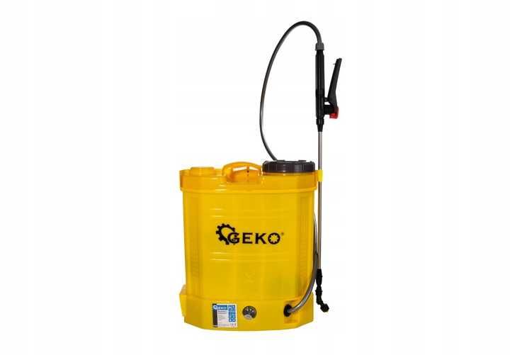 Opryskiwacz akumulatorowy plecakowy elektryczny ogrodowy 12l +dysze
