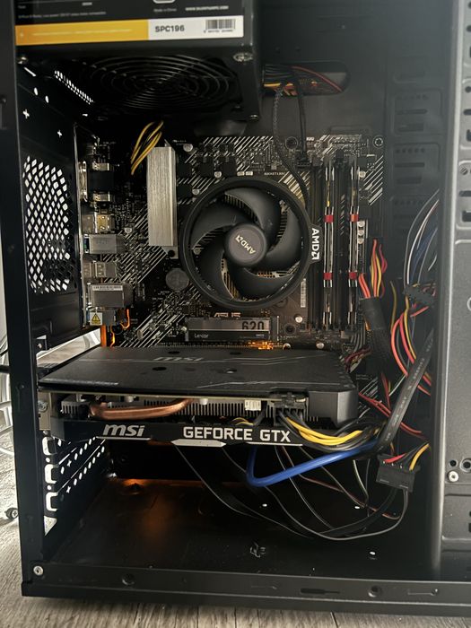 Sprzedam zestaw  gamingowy gtx 1660 super amd ryzen 5 3600 16 gb ram