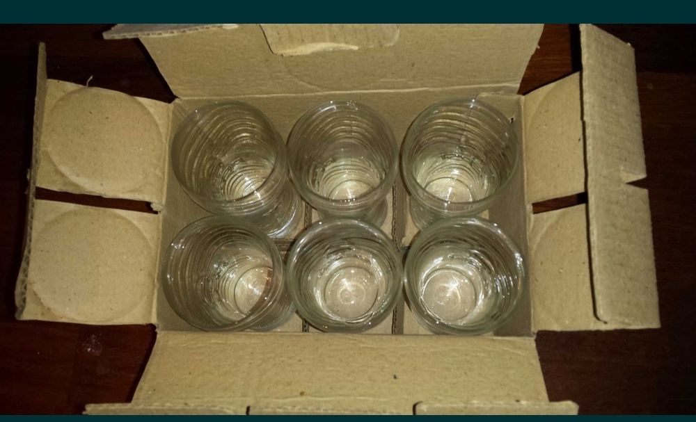 Szklanki Pepsi do drinków napojów grube szkło 6 szt 125 ml kolekcjoner