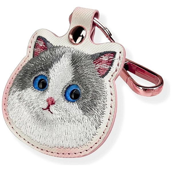 Etui Nimmy Big Eyed Pet 2.0 Cat na lokalizator - różowe