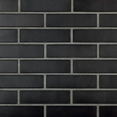 Чорна цегла клінкерна 940шт, 17кв.м., Terca Matrix (Польща), на мангал