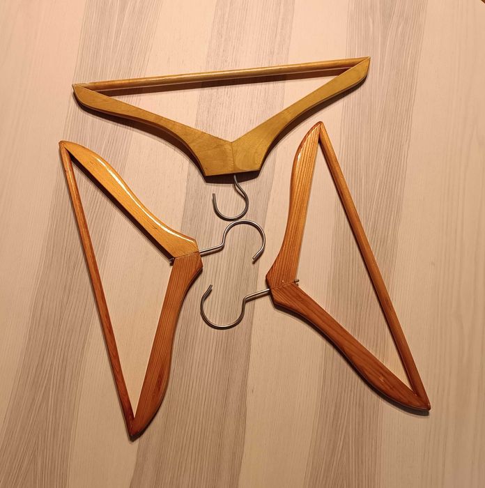 Тремпеля 3шт дерев'яні