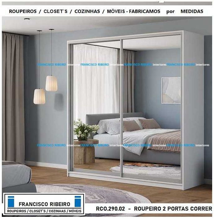 Roupeiros portas correr