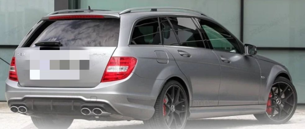 Difusor para-choques Mercedes w204 AMG C63