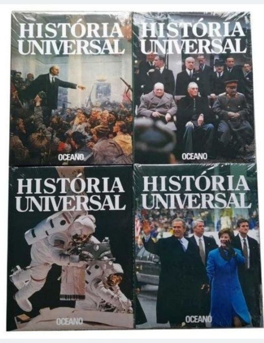 História Universal - 21 livros novos com atualização nas caixas originais