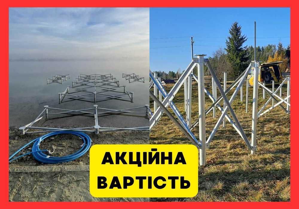 Фундамент винтовой • Монтаж • Гарантія