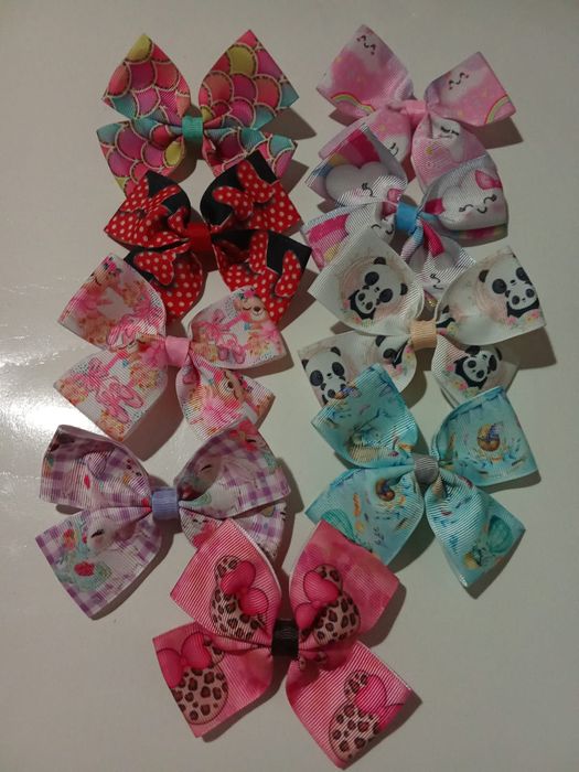 Laçarotes grandes com gancho e elástico