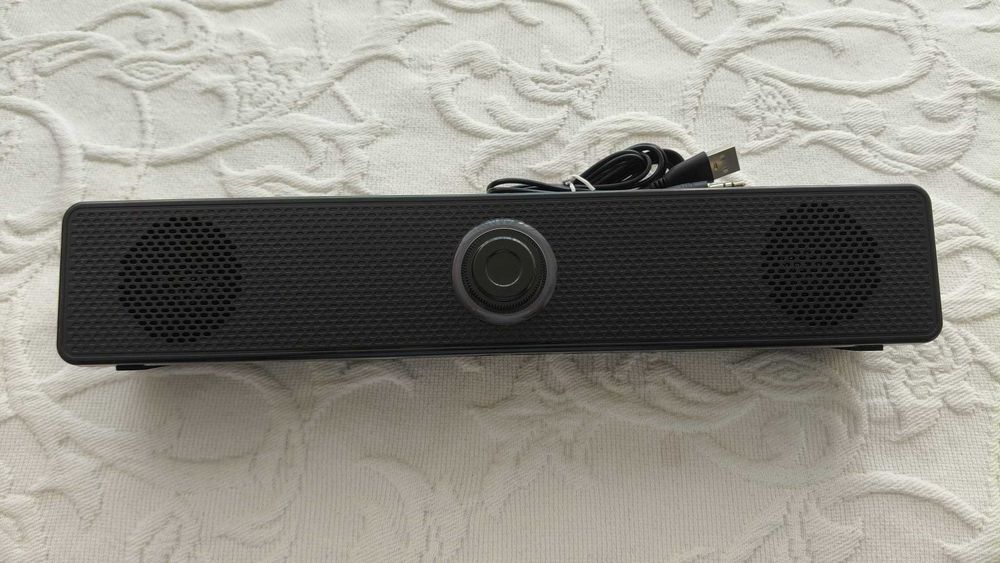 Coluna de som com led