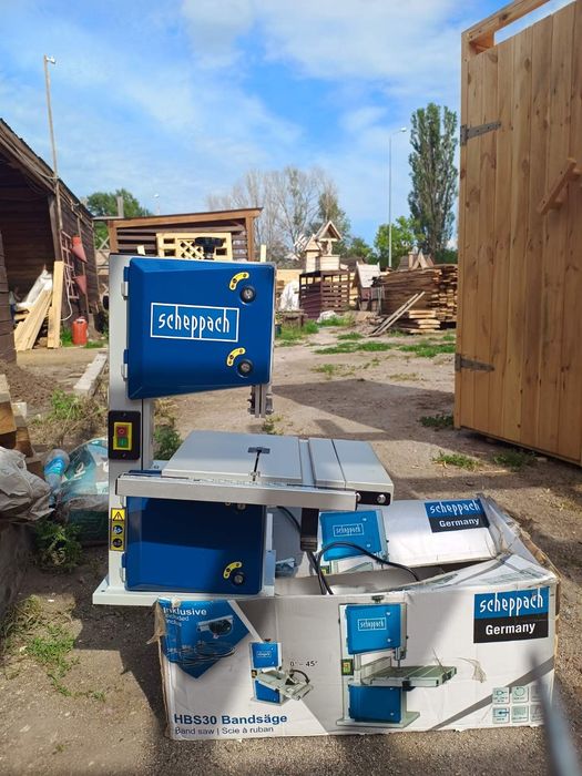 Стрічкова пила Scheppach HBS30 350W 80mm
