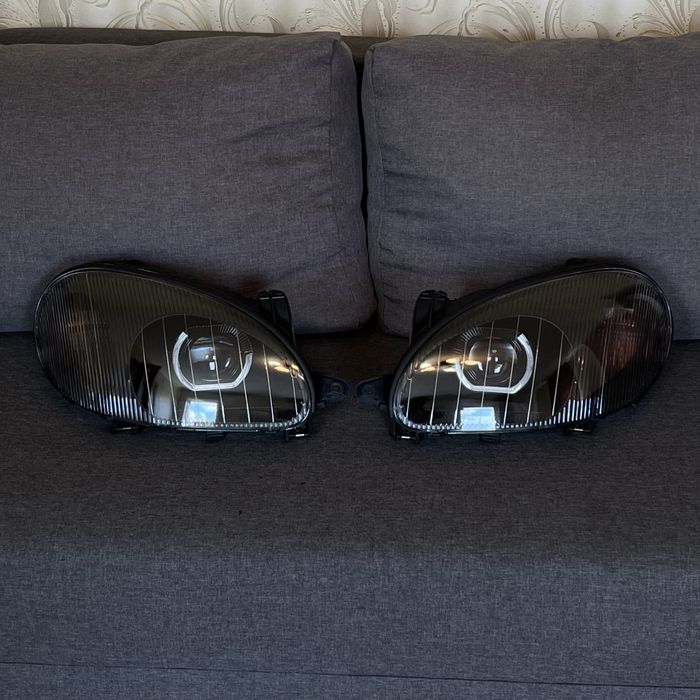 Фары Ланос линзы BI-LED, Би-Ксенон Daewoo Lanos - Sens