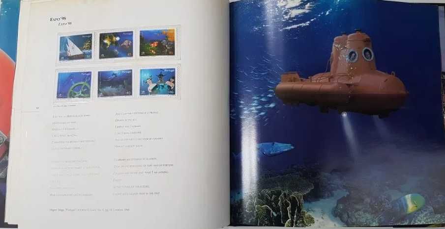 Livro dos CTT completo : "Portugal Selos 1998" (EXPO 1998) -> "Novo"
