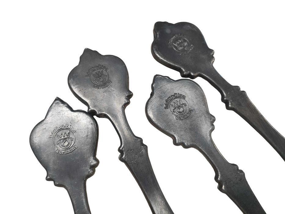 Łyżki cynowe kolekcjonerskie Germany Frieling- Zinn 1982-1987