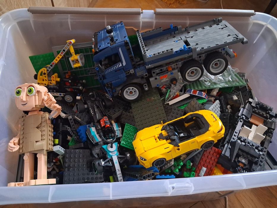 Klocki lego (samochody,zgredek , itp)