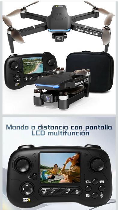 Drone TOLODRONE 31 / comando com lcd. Último preço!
