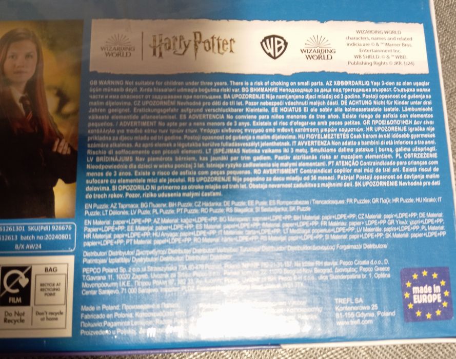 Puzzle Harry Potter.Nowe.