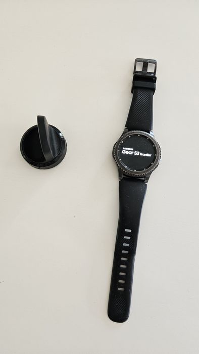 Samsung Gear S3 Frontier - Bom Estado + Base de Carregamento