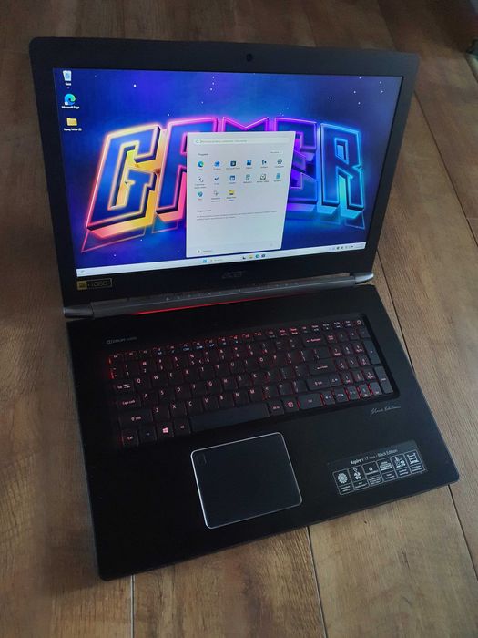 17,3"MSI laptop GAMING cs2 gta ssd 500GB duży m2 gtx GEFORCE do Gier17
