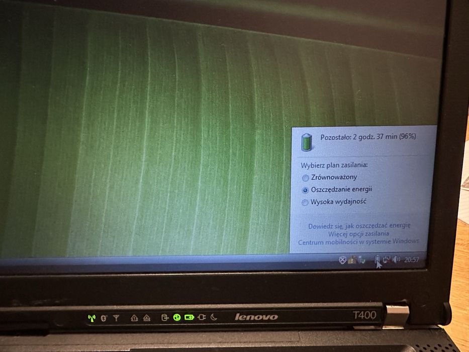Lenovo T400 14" core2duo 2,5ghz 2GB RAM 160Gb SATA Windows Vista