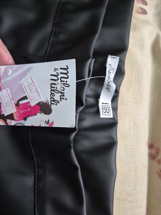 Штани шкіряні 50р. НОВІ!