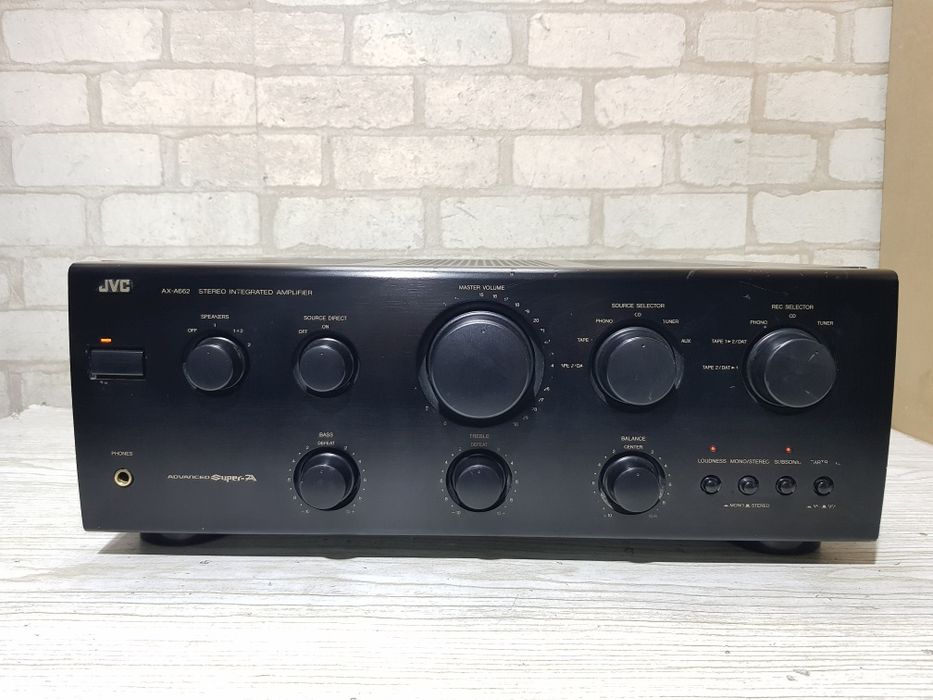 Стерео підсилювач/усилитель  JVC AX-A 662 2х140Вт  б/у з Німеччини