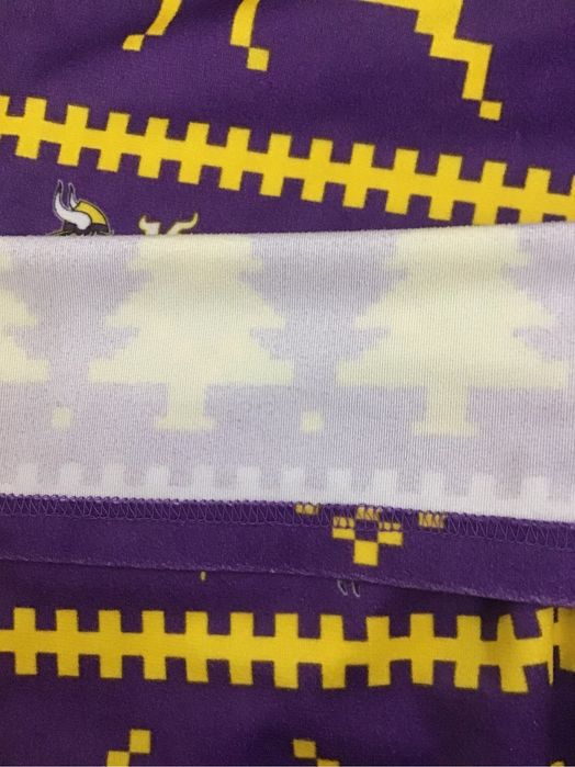 Штани домашні новорічні олені вікінг фіолетові унісекс