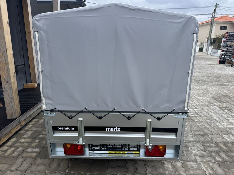 ATRELADO /REBOQUE MARTZ Premium 201 + lona de cobertura NOVO