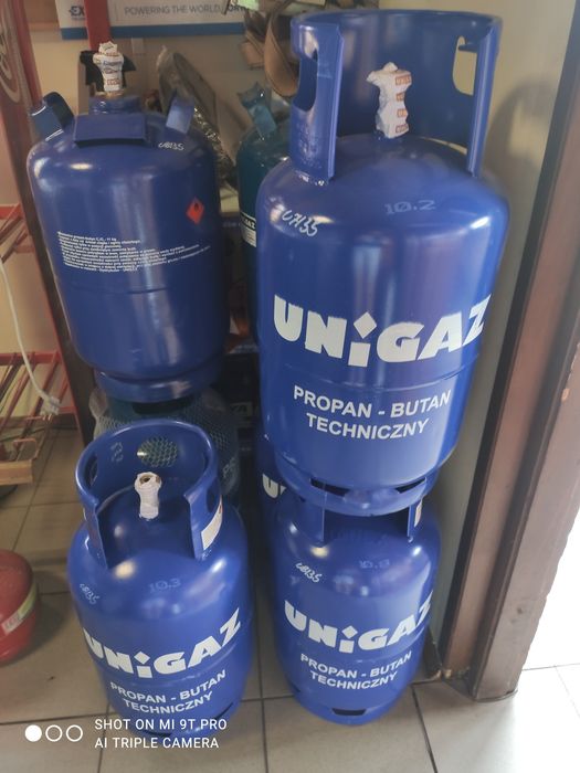 Butla gazowa 11kg propan butan nowa pełna