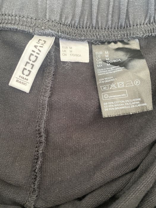 Spodenki czarne H&M Divided rozm M