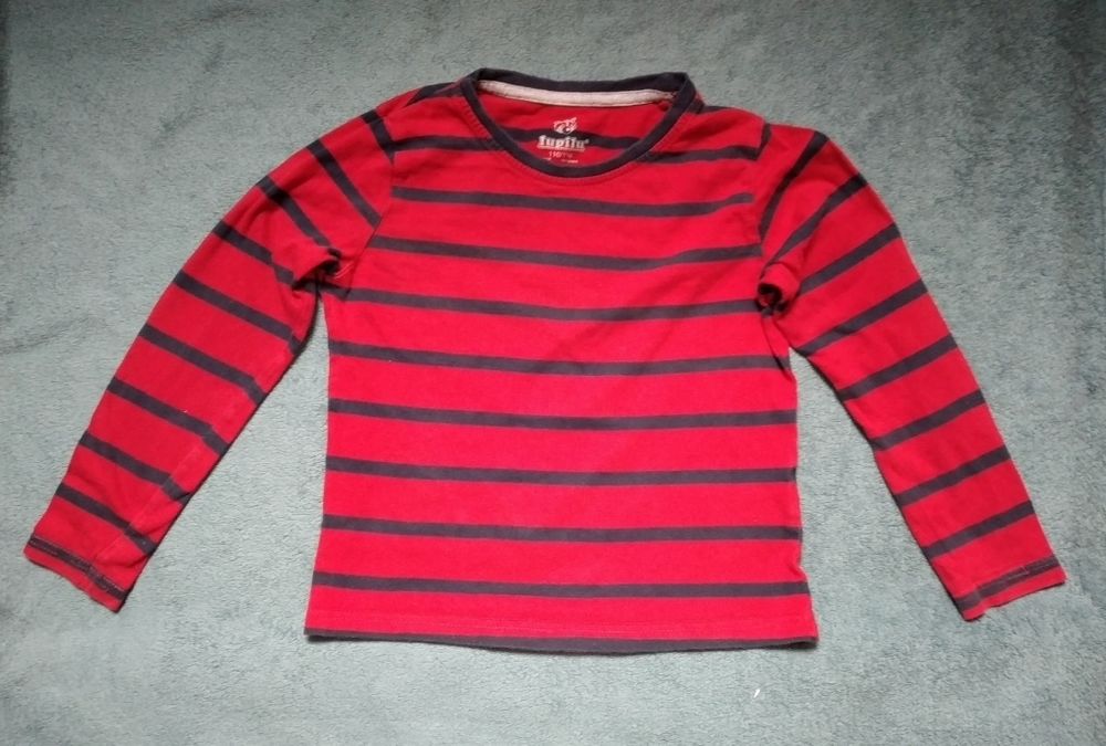 Bluzk na długi rękaw w paski