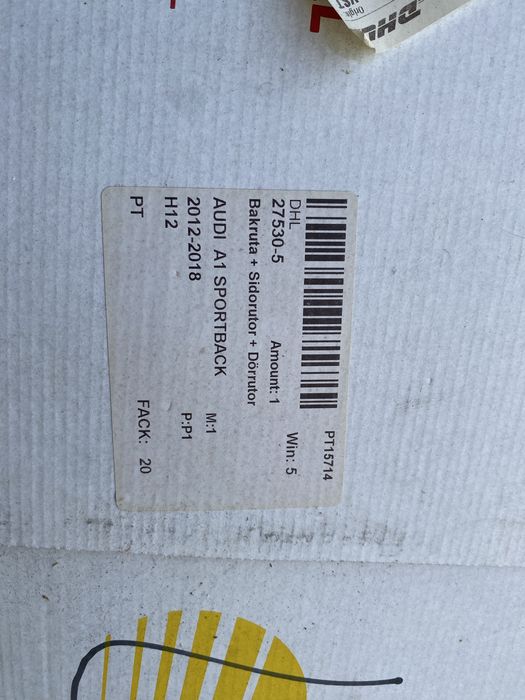 Películas vidros Audi A1