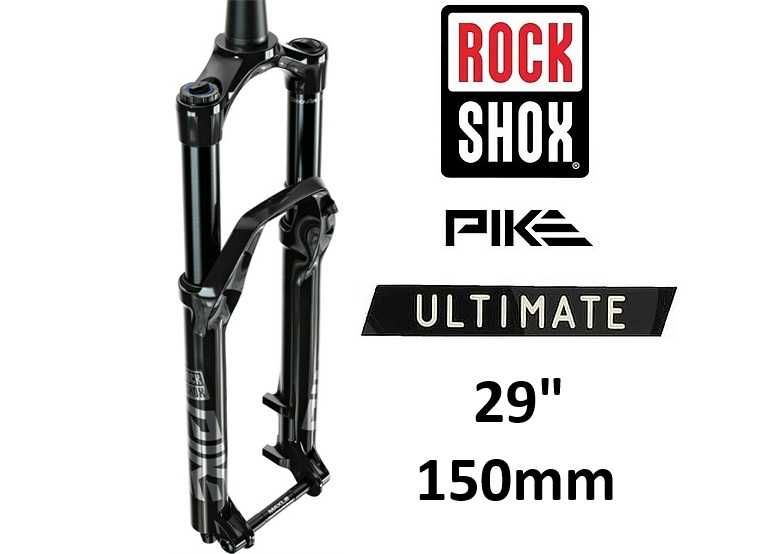 パーツ ROCKSHOX PIKE ULTIMATE 29 150mm Widelec amortyzowany RockShox Pike Ultimate RC2 C1 29