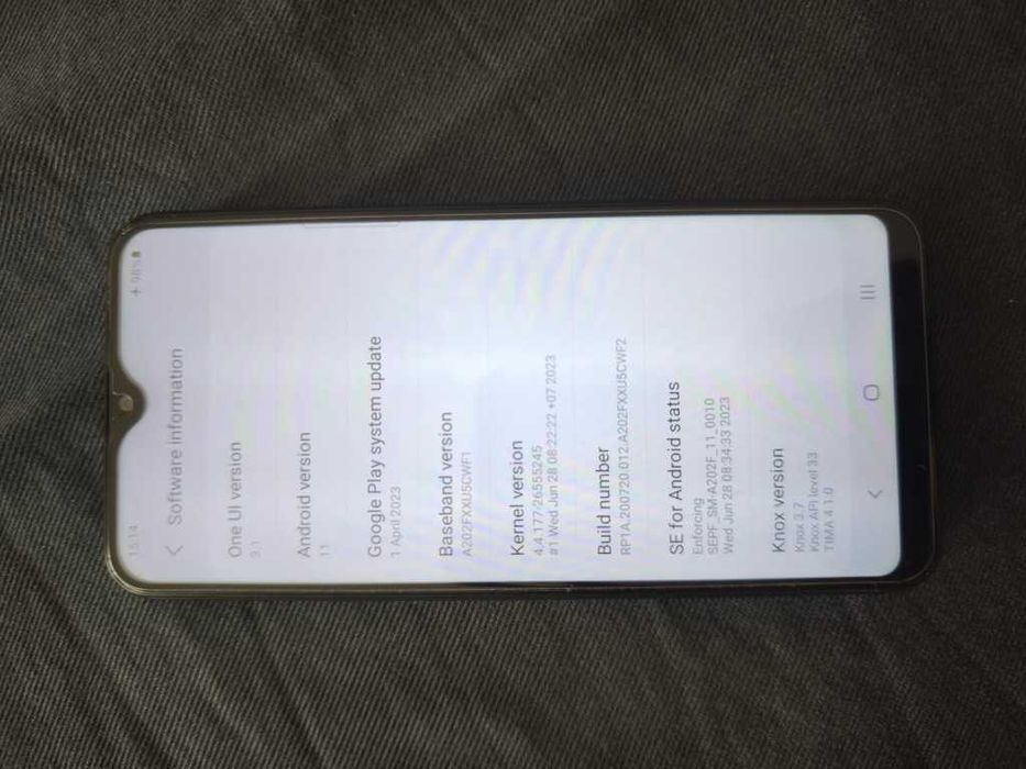 Smartphone Samsung Galaxy A20e 32Gb/3Gb 13MP/8MP SM-A202F