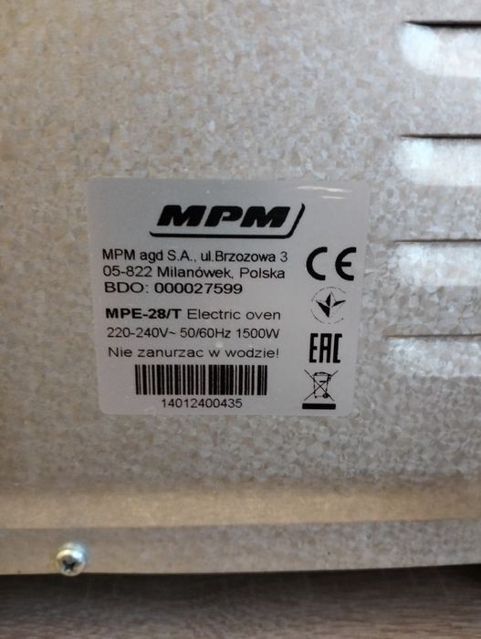 Kuchenka wolnostojaca