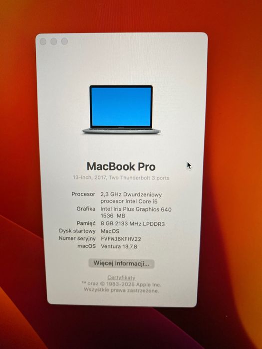 MacBook Pro A1708