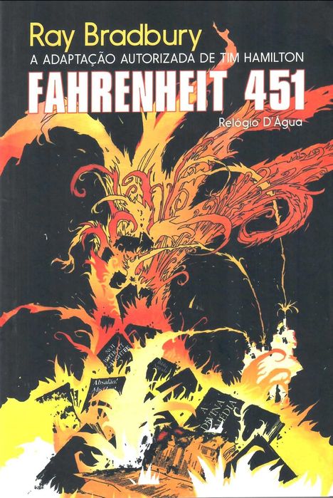 RAY BRADBURY «FAHRENHEIT 451» adapt a romance gráfico por TIM HAMILTON