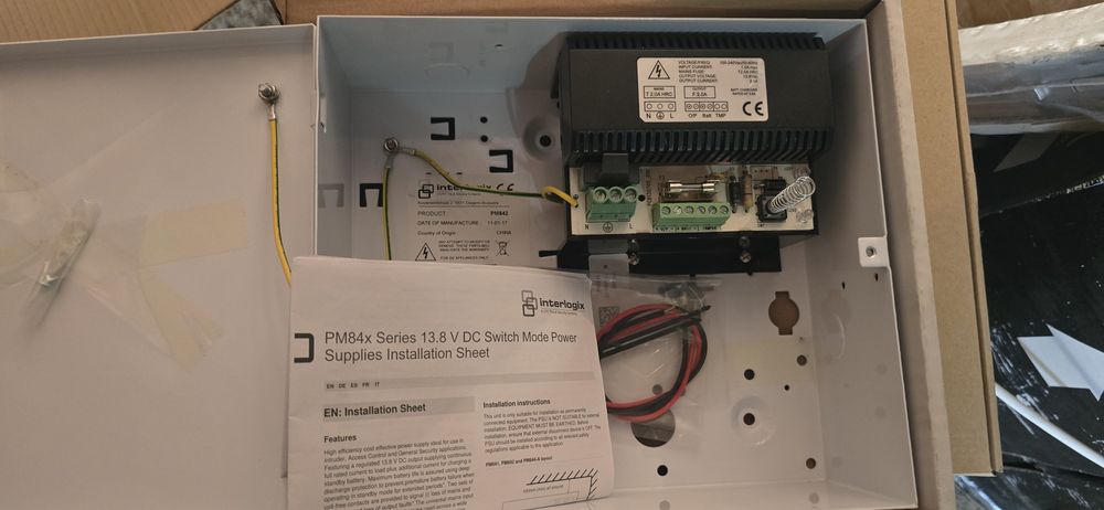 Fonte Alimentação Interlogix 12v/2Amp64740940802947120