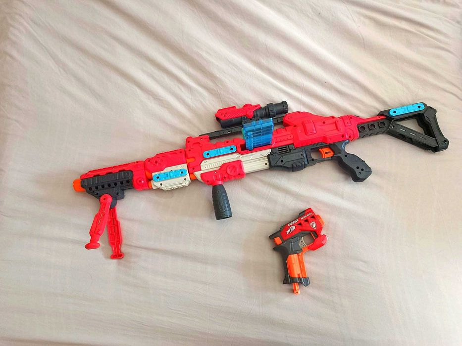 Pack Blasters – X-Shot Regenerator Completo + Nerf Mega BigShock